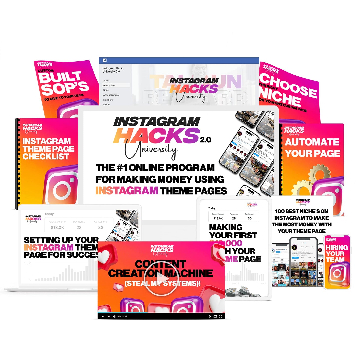 Instagram Hacks University 2.0 Curriculum